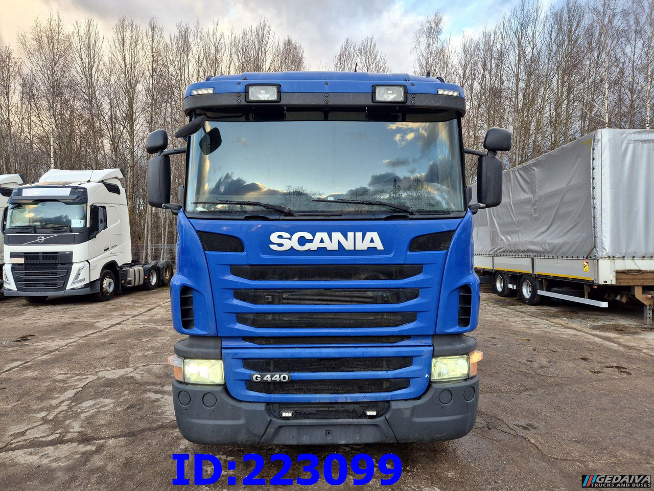 SCANIA G440 6x2 + Crane HIAB X-Hiduo 188 - Camión caja abierta: foto 2 SCANIA G440 6x2 + Crane HIAB X-Hiduo 188 - Camión caja abierta: foto 2