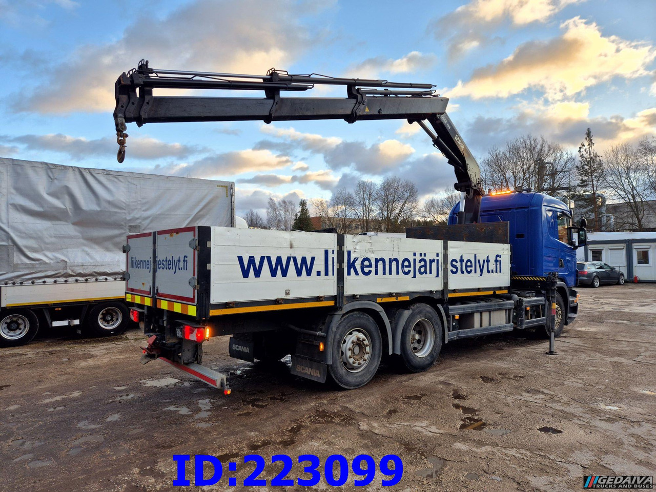 SCANIA G440 6x2 + Crane HIAB X-Hiduo 188 - Camión caja abierta: foto 5 SCANIA G440 6x2 + Crane HIAB X-Hiduo 188 - Camión caja abierta: foto 5