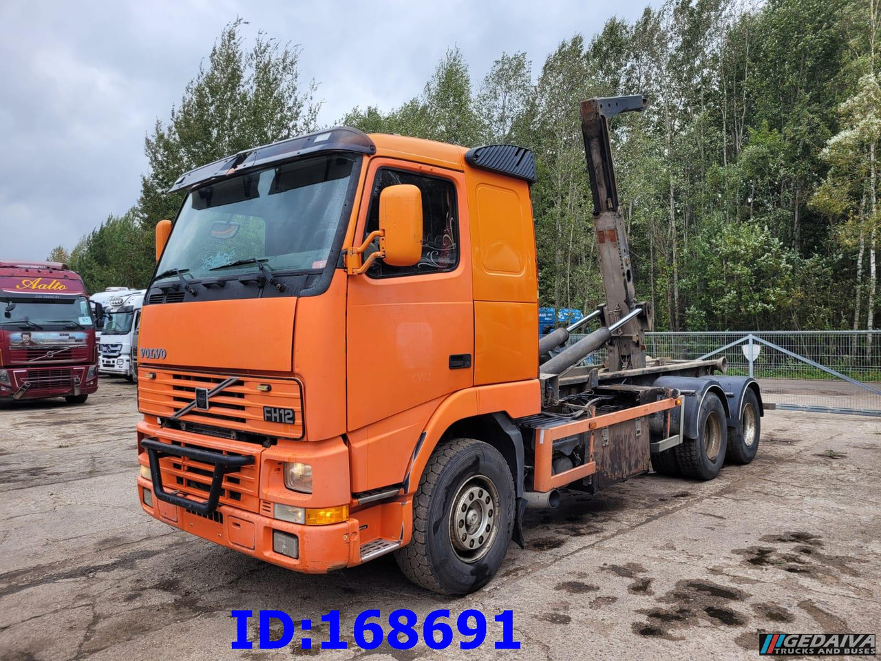 VOLVO FH12 380HP 6x2 10tyre Hook Tipper - Camión multibasculante: foto 1 VOLVO FH12 380HP 6x2 10tyre Hook Tipper - Camión multibasculante: foto 1