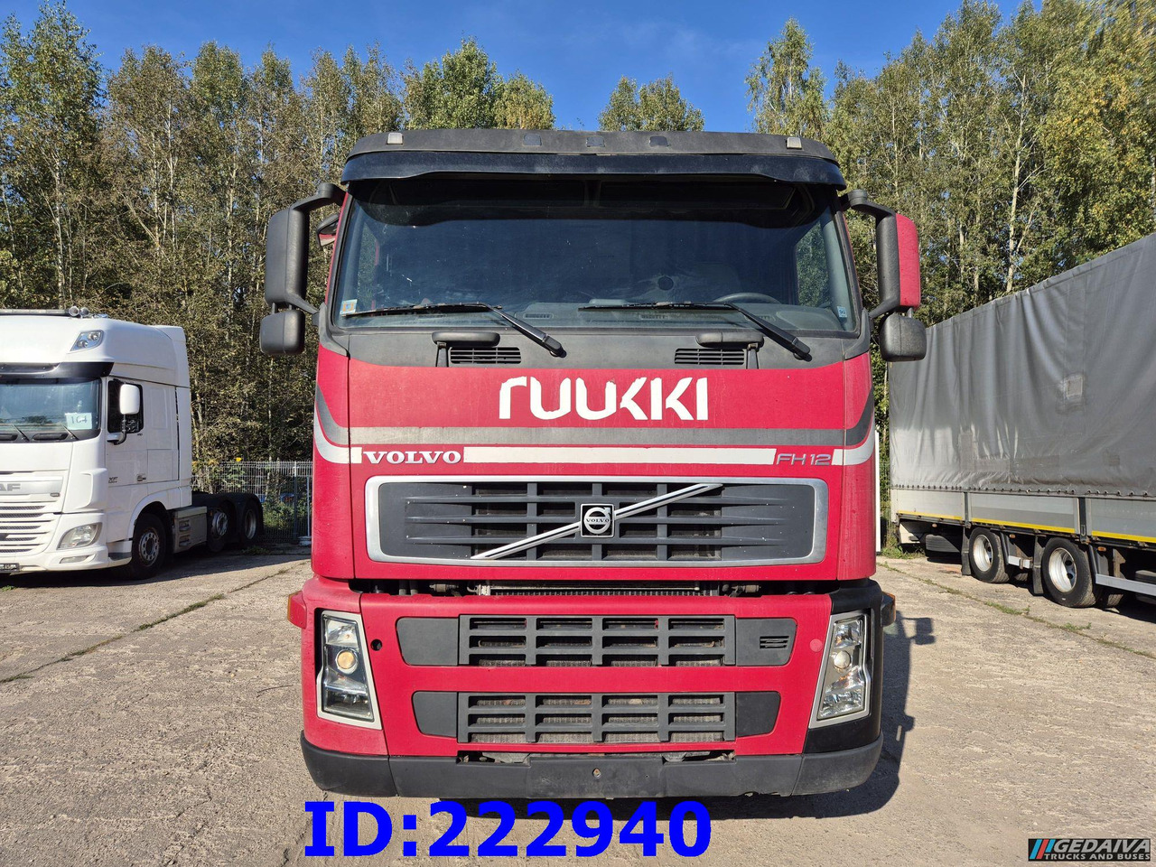 VOLVO FH12 420HP + Crane Palfinger PK9501 - Camión caja abierta: foto 2 VOLVO FH12 420HP + Crane Palfinger PK9501 - Camión caja abierta: foto 2