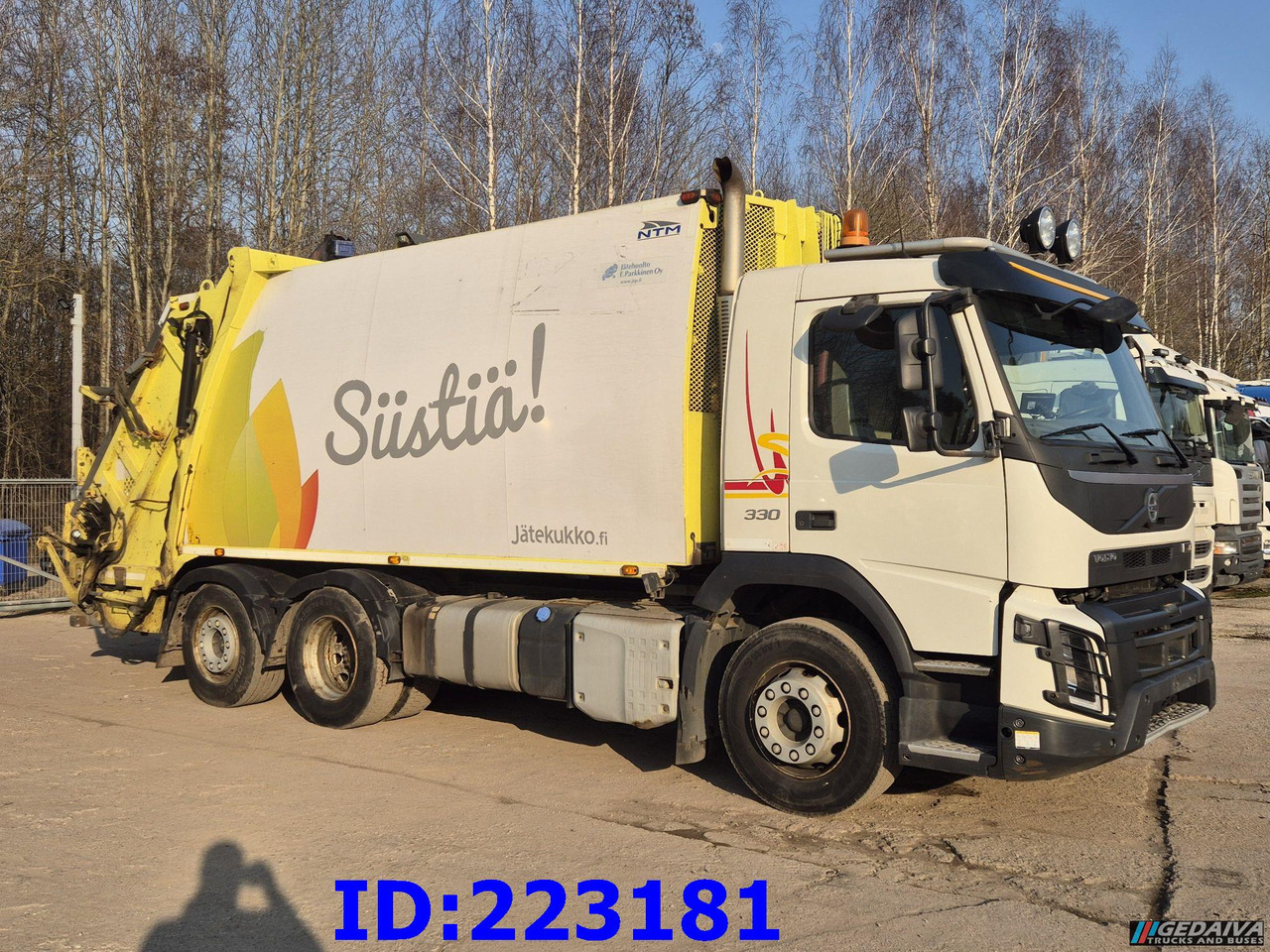 VOLVO FMX 11 330HP 6x2 (Steering axel) - Euro6 - Camión de basura: foto 4 VOLVO FMX 11 330HP 6x2 (Steering axel) - Euro6 - Camión de basura: foto 4