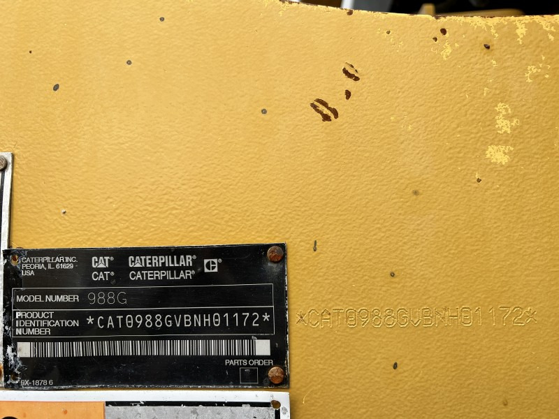Cargadora de ruedas Caterpillar 988G (110975): foto 9