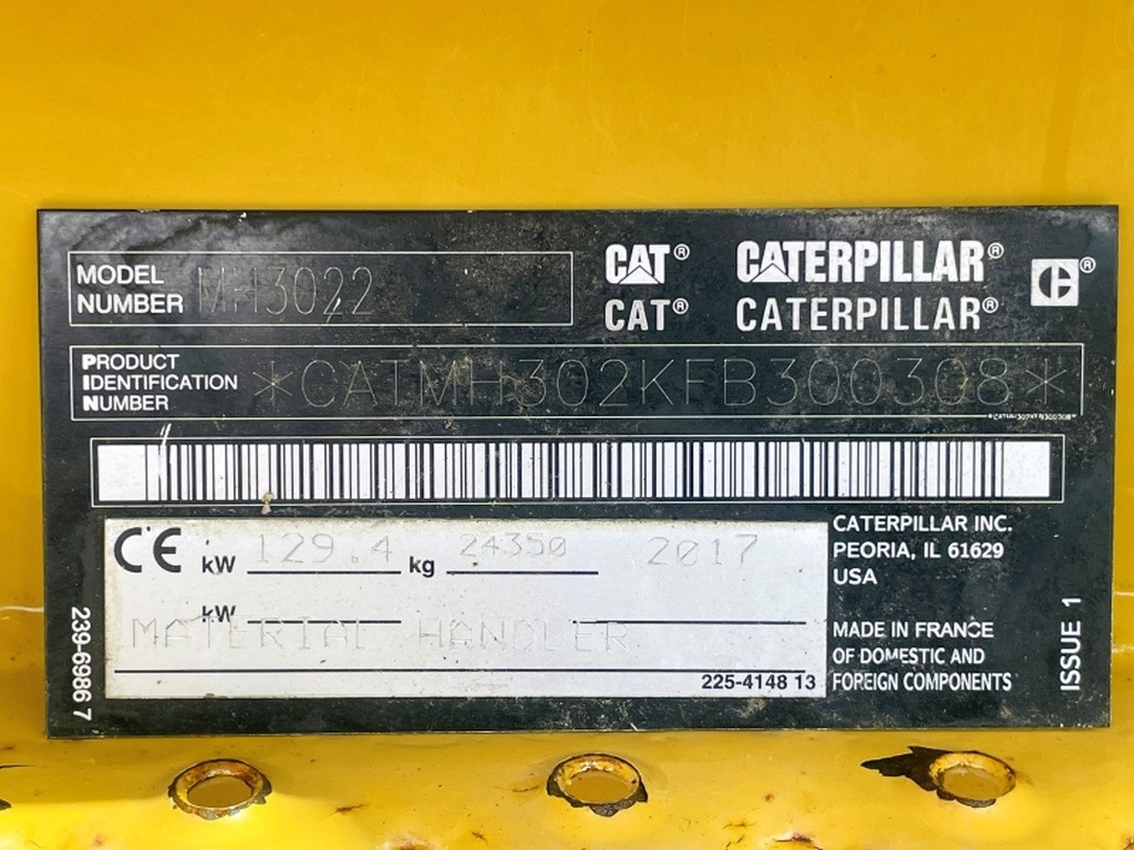 Caterpillar MH3022 (3993) - Excavadora de ruedas: foto 5 Caterpillar MH3022 (3993) - Excavadora de ruedas: foto 5