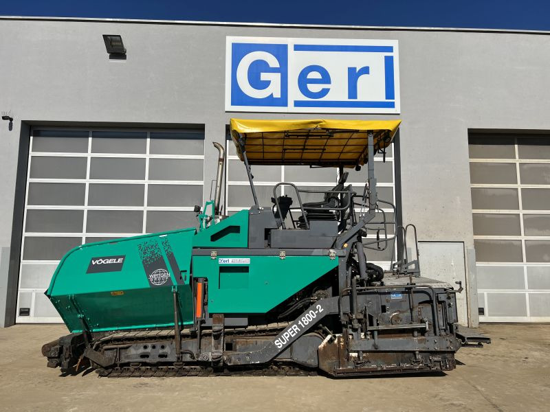 Vögele Super 1800-1/2 (110473) - Pavimentadora de asfalto: foto 1 Vögele Super 1800-1/2 (110473) - Pavimentadora de asfalto: foto 1