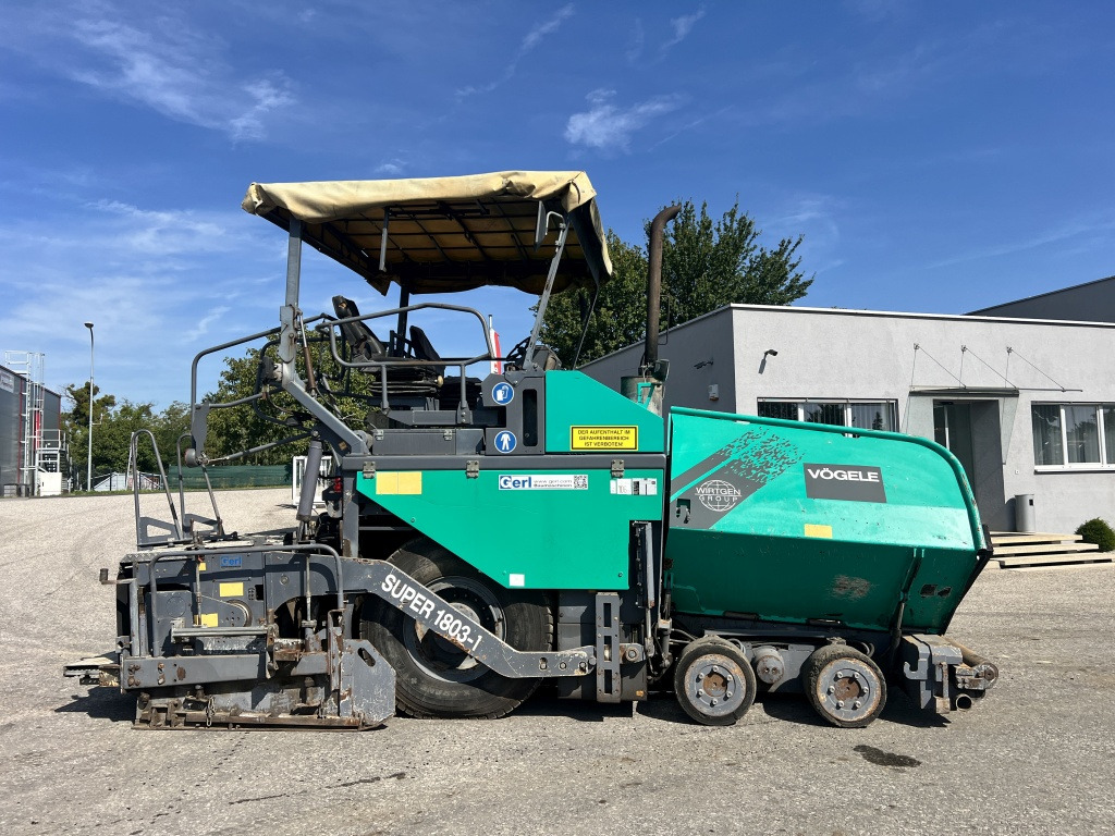Vögele Super 1803-1 Ty: 07.83 (111600) - Pavimentadora de asfalto: foto 5 Vögele Super 1803-1 Ty: 07.83 (111600) - Pavimentadora de asfalto: foto 5
