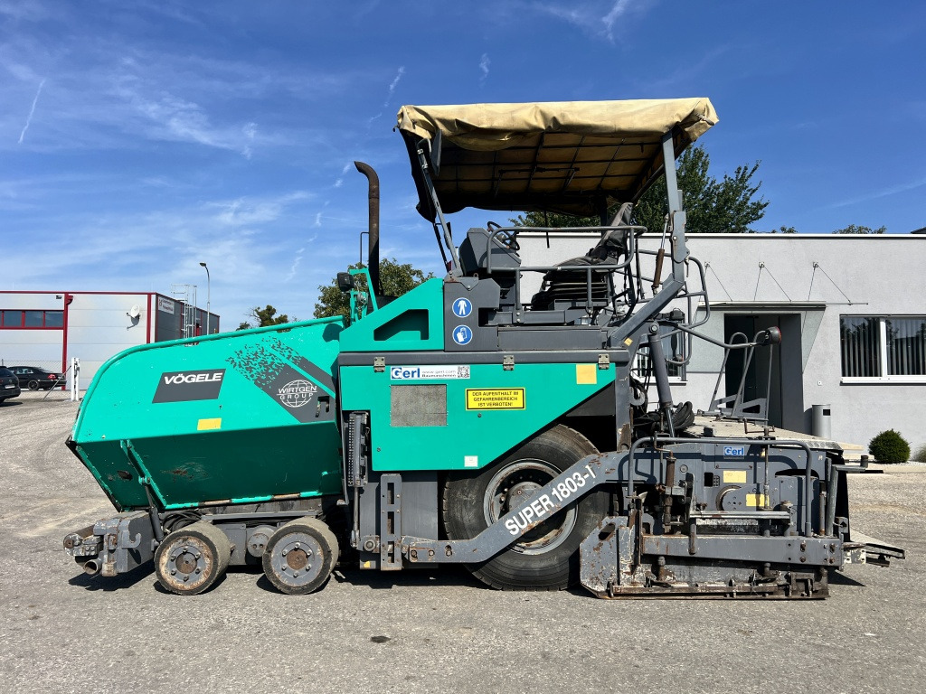 Vögele Super 1803-1 Ty: 07.83 (111600) - Pavimentadora de asfalto: foto 1 Vögele Super 1803-1 Ty: 07.83 (111600) - Pavimentadora de asfalto: foto 1