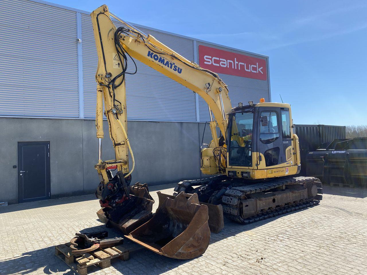 Komatsu PC138US-8 - Excavadora de cadenas: foto 1 Komatsu PC138US-8 - Excavadora de cadenas: foto 1