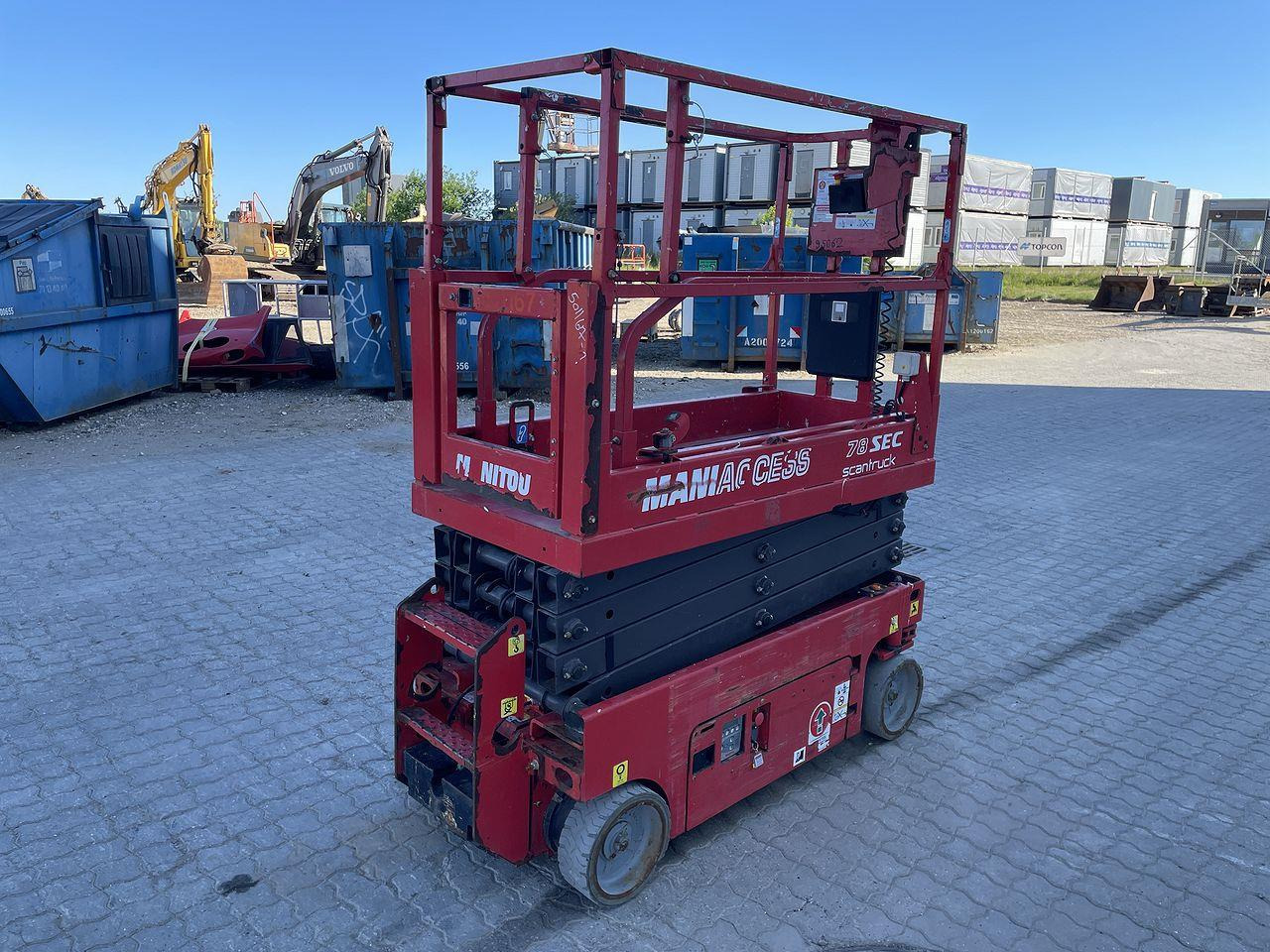 Manitou 78SEC - Plataforma de tijeras: foto 4 Manitou 78SEC - Plataforma de tijeras: foto 4
