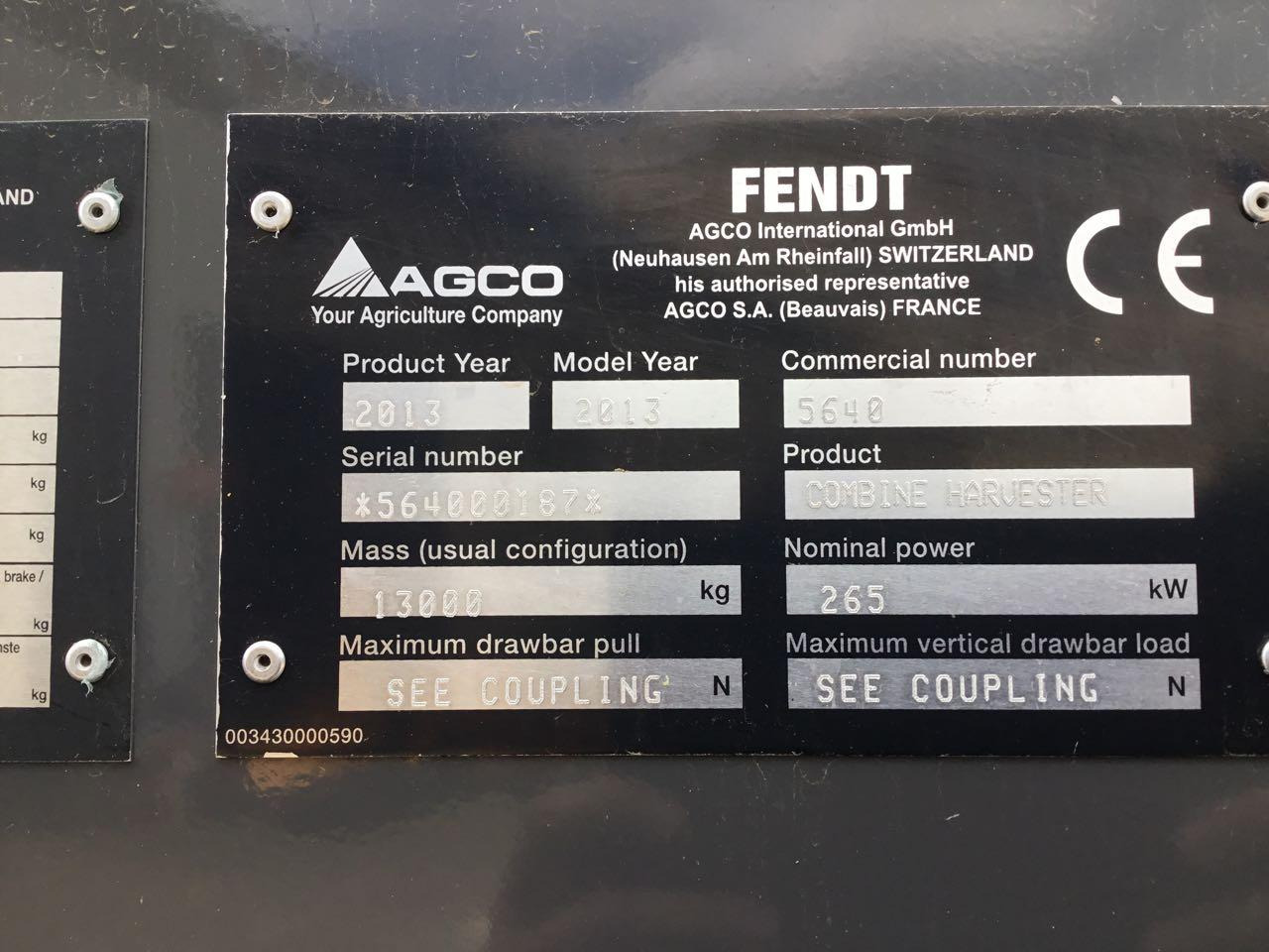 Fendt 6335 C - Cosechadora de granos: foto 5 Fendt 6335 C - Cosechadora de granos: foto 5