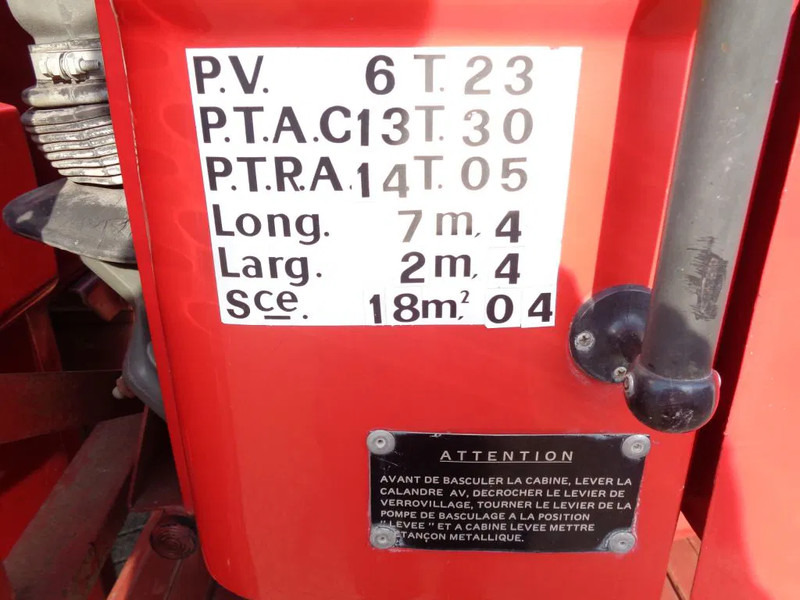 Camión de bomberos Iveco 135-17 Manual + Firetruck: foto 20