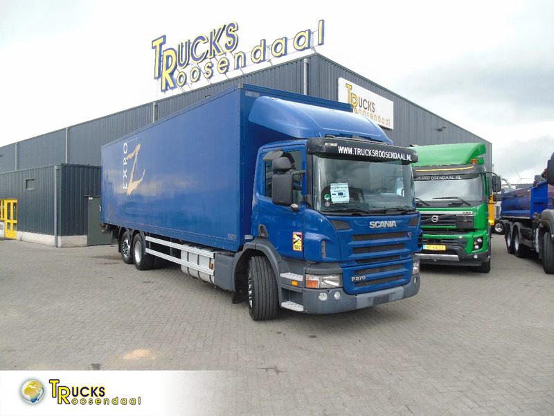 Scania P 270 + 6x2 + manual + 9.85 box - Camión caja cerrada: foto 1 Scania P 270 + 6x2 + manual + 9.85 box - Camión caja cerrada: foto 1