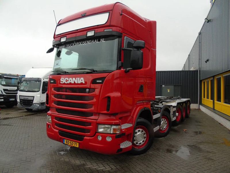 Scania R480 +10X2 + CABLE SYSTEM + VBG - Camión con equipo de cable: foto 3 Scania R480 +10X2 + CABLE SYSTEM + VBG - Camión con equipo de cable: foto 3
