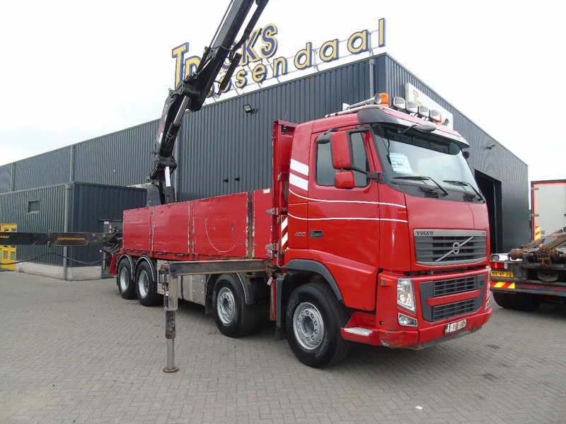 Volvo FH 12.460 + HIAB 700E-6 HI HIPRO + JIB 4X + 8X4 + EURO 5 + REMOTE - Camión grúa: foto 3 Volvo FH 12.460 + HIAB 700E-6 HI HIPRO + JIB 4X + 8X4 + EURO 5 + REMOTE - Camión grúa: foto 3