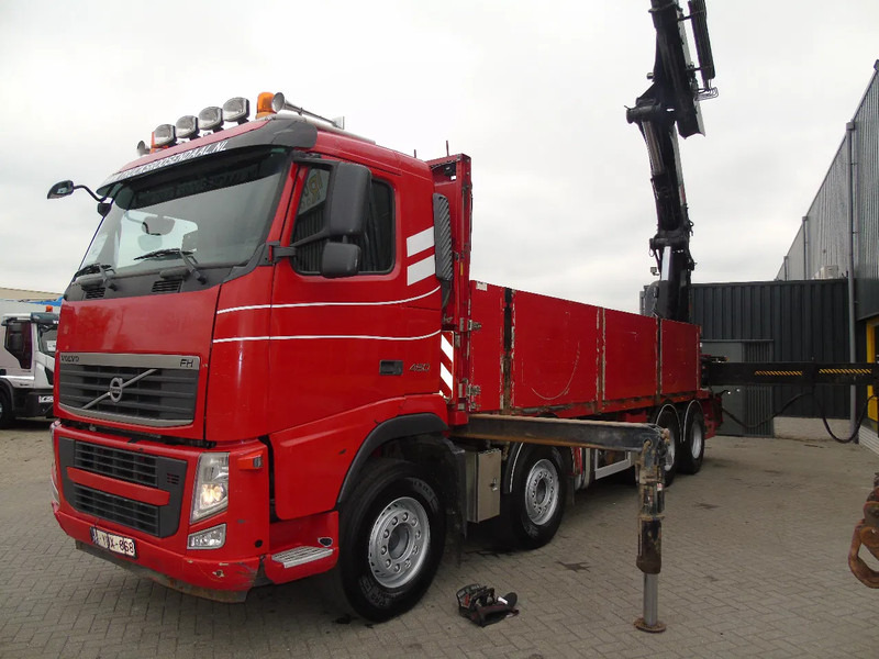 Volvo FH 12.460 + HIAB 700E-6 HI HIPRO + JIB 4X + 8X4 + EURO 5 + REMOTE - Camión grúa: foto 2 Volvo FH 12.460 + HIAB 700E-6 HI HIPRO + JIB 4X + 8X4 + EURO 5 + REMOTE - Camión grúa: foto 2
