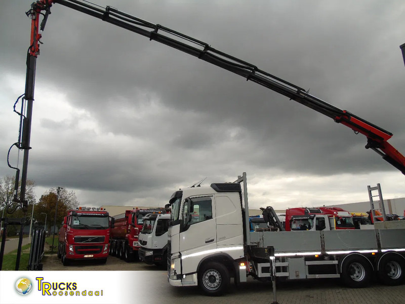 Volvo FH 500 FH 500 8x4 + PALFINGER PK 34002 6x extension +JIP 3x extension - Camión grúa: foto 1 Volvo FH 500 FH 500 8x4 + PALFINGER PK 34002 6x extension +JIP 3x extension - Camión grúa: foto 1