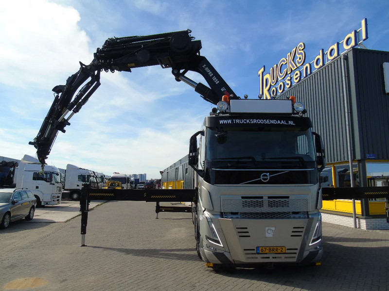Volvo FH 500 + HIAB X-HIPRO 1058 E-8 + JIB 175X-5 + 8x2 + FIRST OWNER - Camión grúa: foto 2 Volvo FH 500 + HIAB X-HIPRO 1058 E-8 + JIB 175X-5 + 8x2 + FIRST OWNER - Camión grúa: foto 2