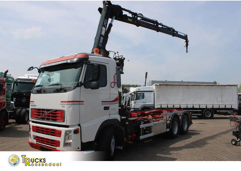 Volvo FM 12.440 +6X4+ HIAB 166E3 PRO + EURO 5 + MANUAL - Camión con equipo de cable, Camión grúa: foto 1 Volvo FM 12.440 +6X4+ HIAB 166E3 PRO + EURO 5 + MANUAL - Camión con equipo de cable, Camión grúa: foto 1