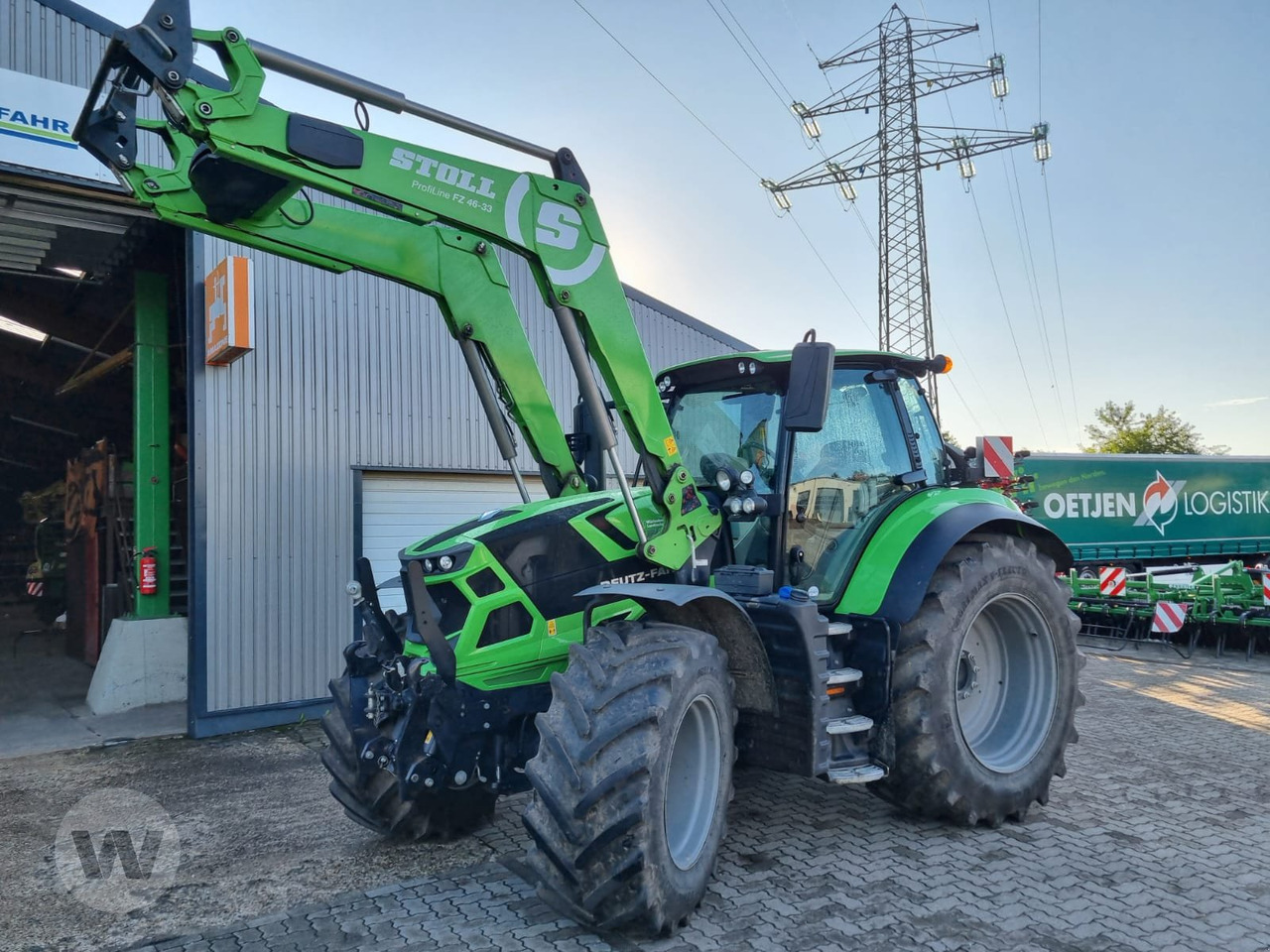 Deutz 6180 Agrotron - Tractor: foto 1 Deutz 6180 Agrotron - Tractor: foto 1