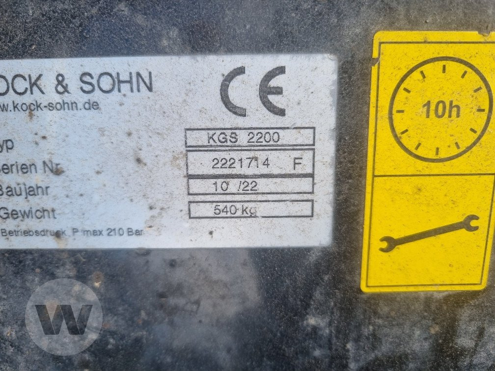 Kock & Sohn GS 2200 - Equipo para silos: foto 3 Kock & Sohn GS 2200 - Equipo para silos: foto 3