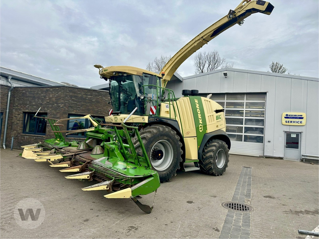 Krone Big X 700 - Cosechadora de forraje: foto 4 Krone Big X 700 - Cosechadora de forraje: foto 4