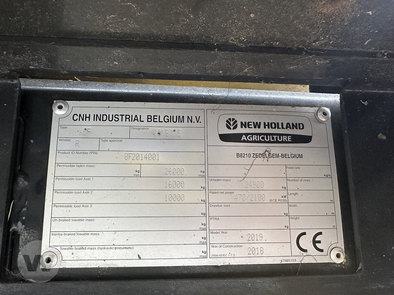 New Holland CR 10.90 - Cosechadora de granos: foto 2 New Holland CR 10.90 - Cosechadora de granos: foto 2