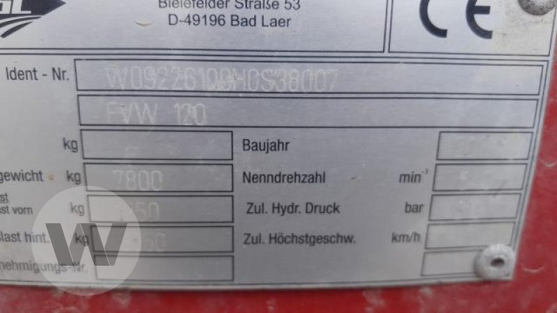 Strautmann FVW 120 - Desensiladora: foto 5 Strautmann FVW 120 - Desensiladora: foto 5