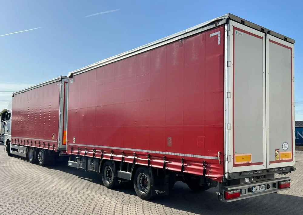 MAN TGX 26.470 z przyczepą Redos - Camión lona, Remolque con toldo: foto 4 MAN TGX 26.470 z przyczepą Redos - Camión lona, Remolque con toldo: foto 4