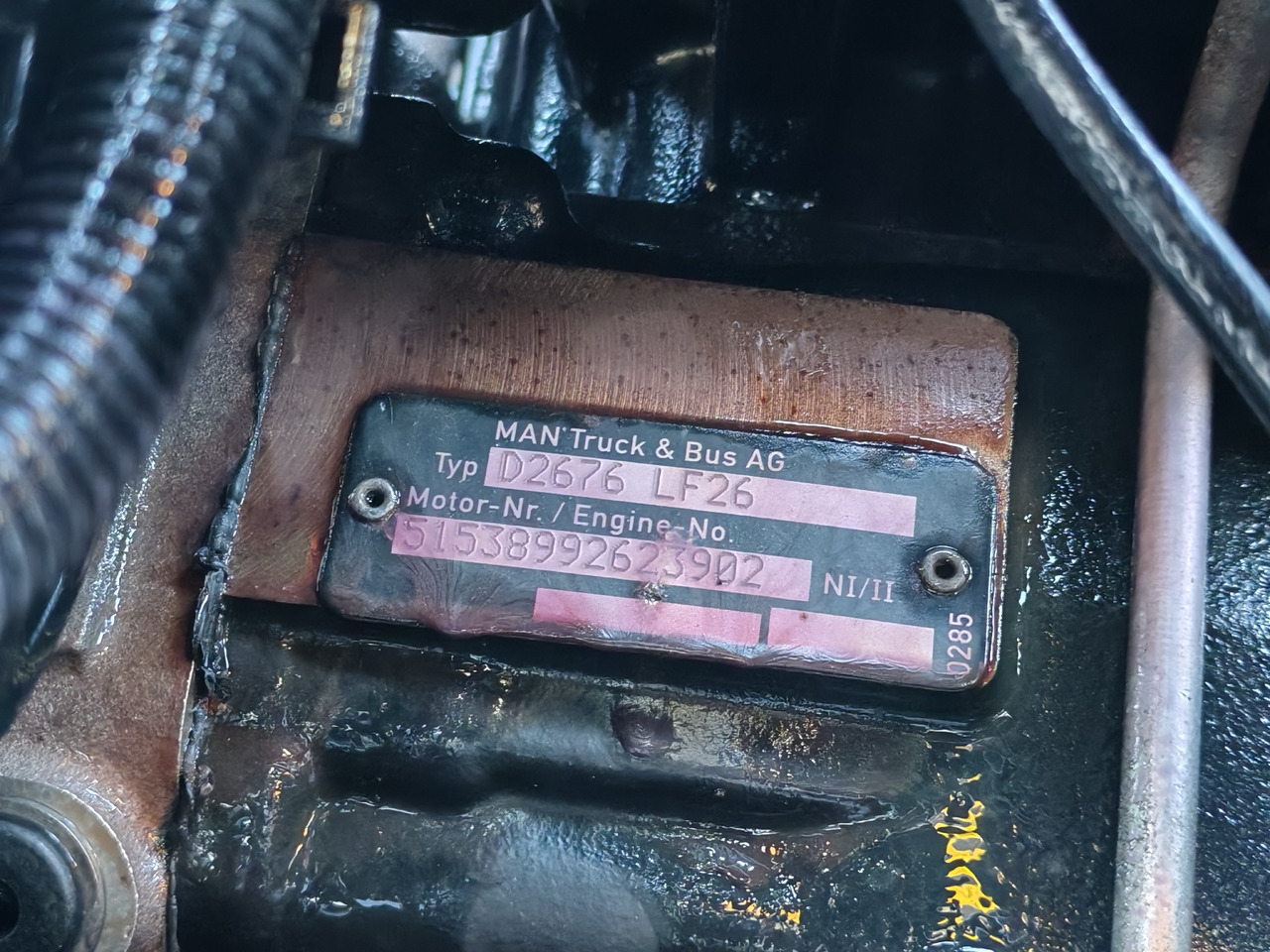 Motor MAN TGS TGX / EURO6 440HP / COMPLETE ENGINE / D2676 LF26: foto 9