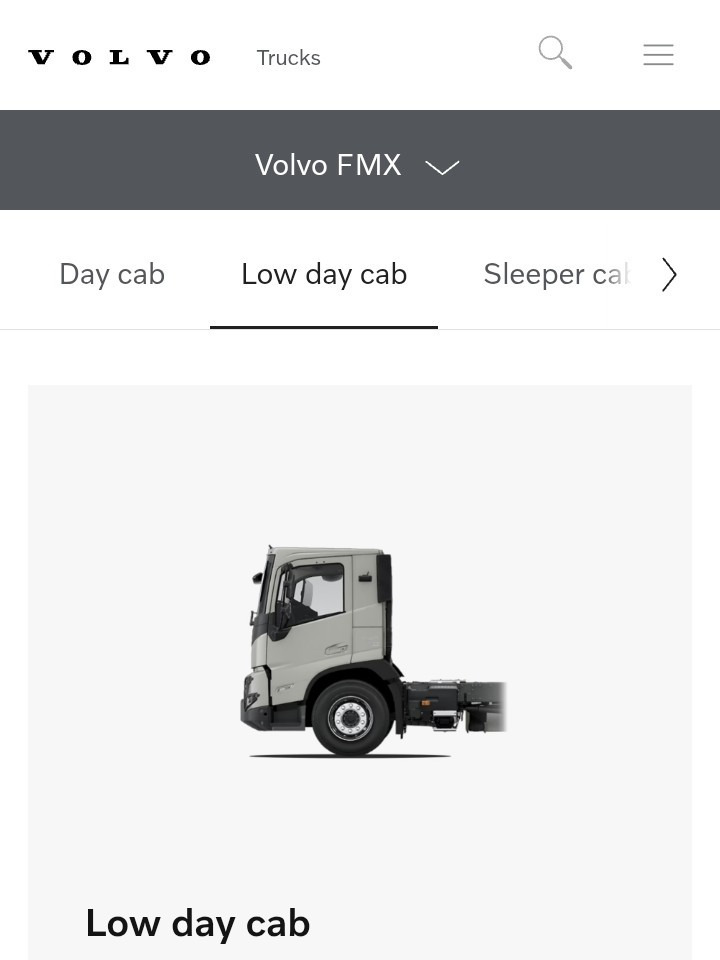 Cabina nuevo VOLVO FM5 FMX LOW DAY CAB / FULLY COMPLETE / BRAND NEW: foto 13 Cabina nuevo VOLVO FM5 FMX LOW DAY CAB / FULLY COMPLETE / BRAND NEW: foto 13