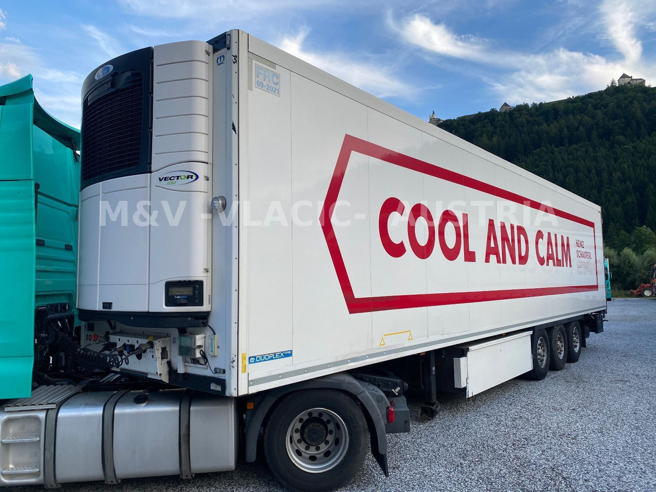 Krone Doppelstock / Carrier 1950 - Semirremolque frigorífico: foto 1 Krone Doppelstock / Carrier 1950 - Semirremolque frigorífico: foto 1