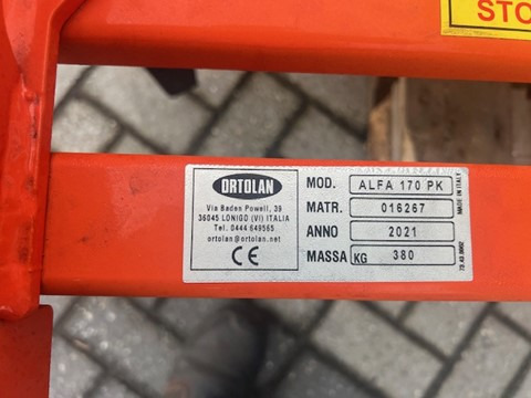 ORTOLAN ALFA 170 harrow - Equipo para trabajo del suelo: foto 3 ORTOLAN ALFA 170 harrow - Equipo para trabajo del suelo: foto 3
