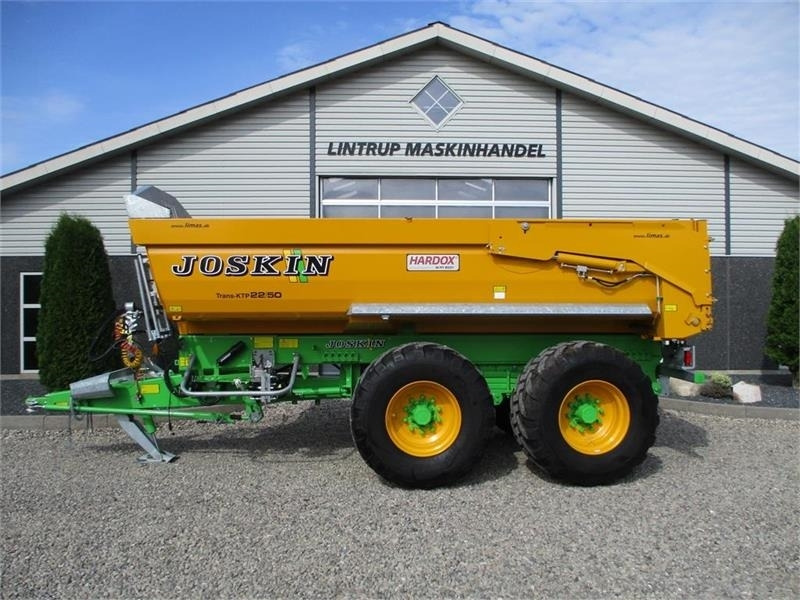 Joskin Trans - KTP 22/50 PRO-MODEL med drejbar aksel og m - Remolque volquete agrícola: foto 1 Joskin Trans - KTP 22/50 PRO-MODEL med drejbar aksel og m - Remolque volquete agrícola: foto 1