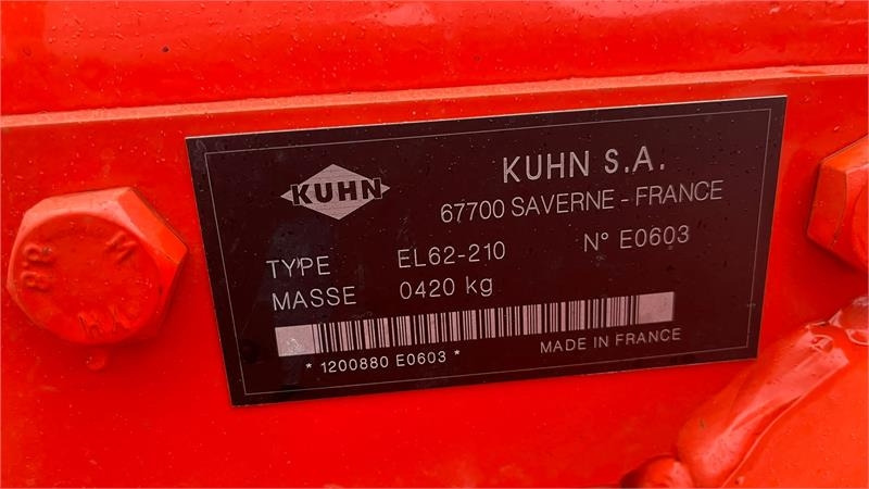 Kuhn EL 62 / 210 Med dybdehjul  - Cultivador: foto 5 Kuhn EL 62 / 210 Med dybdehjul  - Cultivador: foto 5