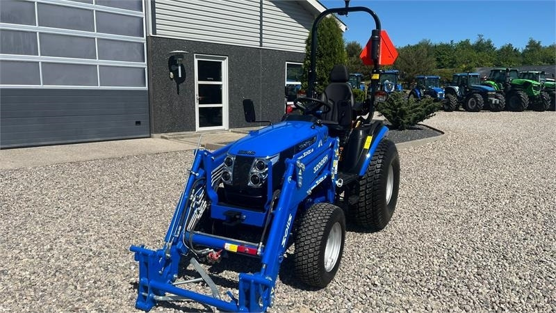 Tractor Solis H26 HST Turfdæk og Frontlæsser: foto 12