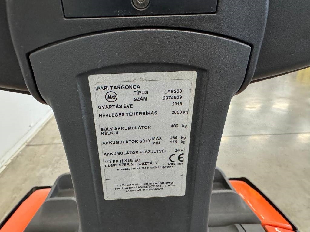 Toyota 10792 LPE 200 - Transpaleta: foto 4 Toyota 10792 LPE 200 - Transpaleta: foto 4