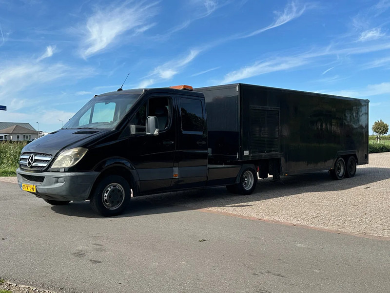 Mercedes-Benz Sprinter 518 CDI V6!!!DUBBEL CABINE!!automaat met VAN DEN OEVER BE- trailer!! - Cabeza tractora: foto 3 Mercedes-Benz Sprinter 518 CDI V6!!!DUBBEL CABINE!!automaat met VAN DEN OEVER BE- trailer!! - Cabeza tractora: foto 3