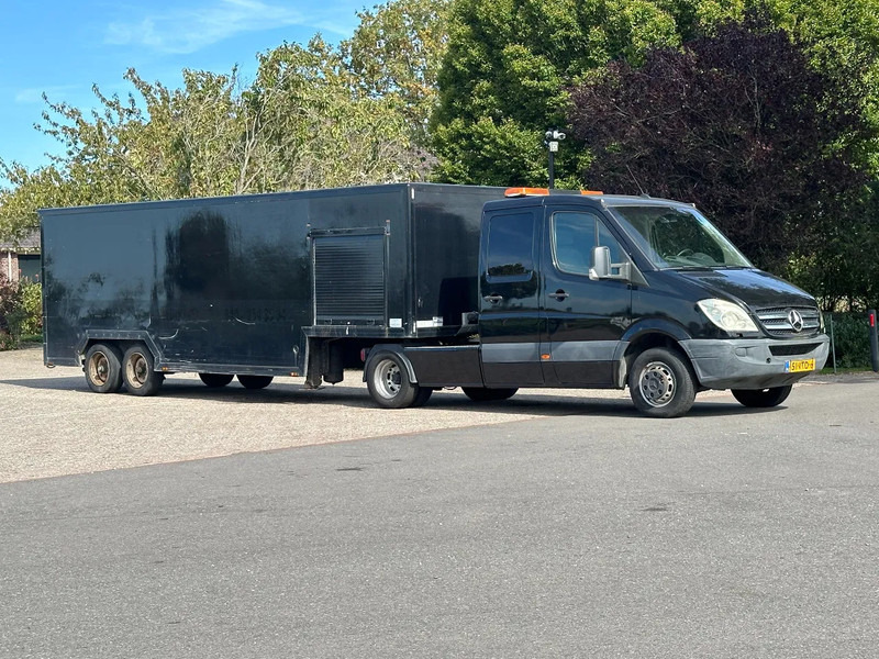 Mercedes-Benz Sprinter 518 CDI V6!!!DUBBEL CABINE!!automaat met VAN DEN OEVER BE- trailer!! - Cabeza tractora: foto 2 Mercedes-Benz Sprinter 518 CDI V6!!!DUBBEL CABINE!!automaat met VAN DEN OEVER BE- trailer!! - Cabeza tractora: foto 2