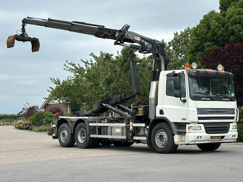 DAF CF 75 //250 !!KRAAN/HAAK!! RADIO REMOTE!! - Camión multibasculante, Camión grúa: foto 1 DAF CF 75 //250 !!KRAAN/HAAK!! RADIO REMOTE!! - Camión multibasculante, Camión grúa: foto 1