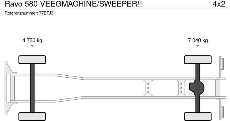 Barredora vial Ravo 580 VEEGMACHINE/SWEEPER!!: foto 14 Barredora vial Ravo 580 VEEGMACHINE/SWEEPER!!: foto 14