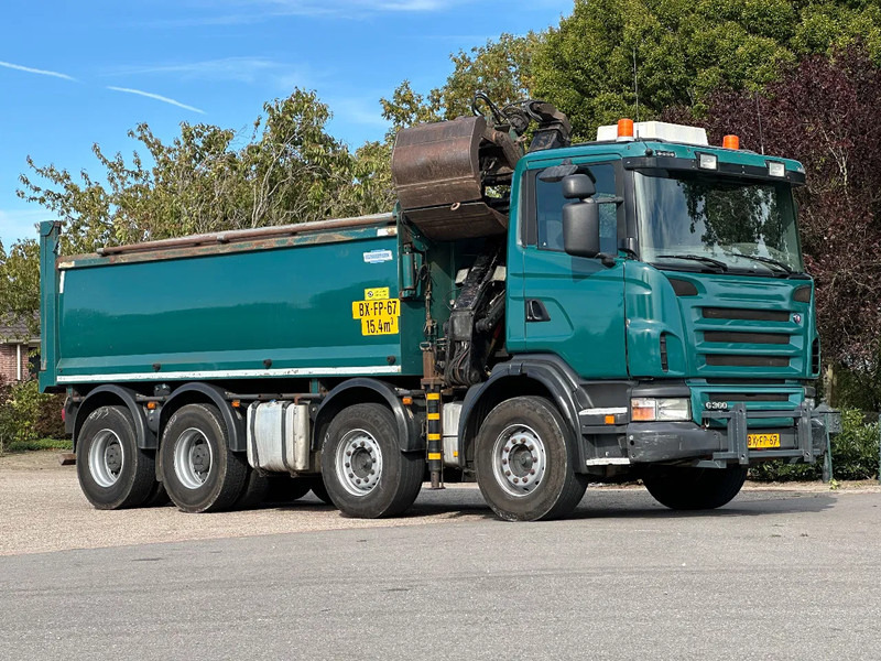 Scania G360 8x4!!Z-Kraan/KIPPER!! - Camión volquete, Camión grúa: foto 4 Scania G360 8x4!!Z-Kraan/KIPPER!! - Camión volquete, Camión grúa: foto 4