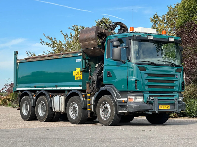 Scania G360 8x4!!Z-Kraan/KIPPER!! - Camión volquete, Camión grúa: foto 2 Scania G360 8x4!!Z-Kraan/KIPPER!! - Camión volquete, Camión grúa: foto 2