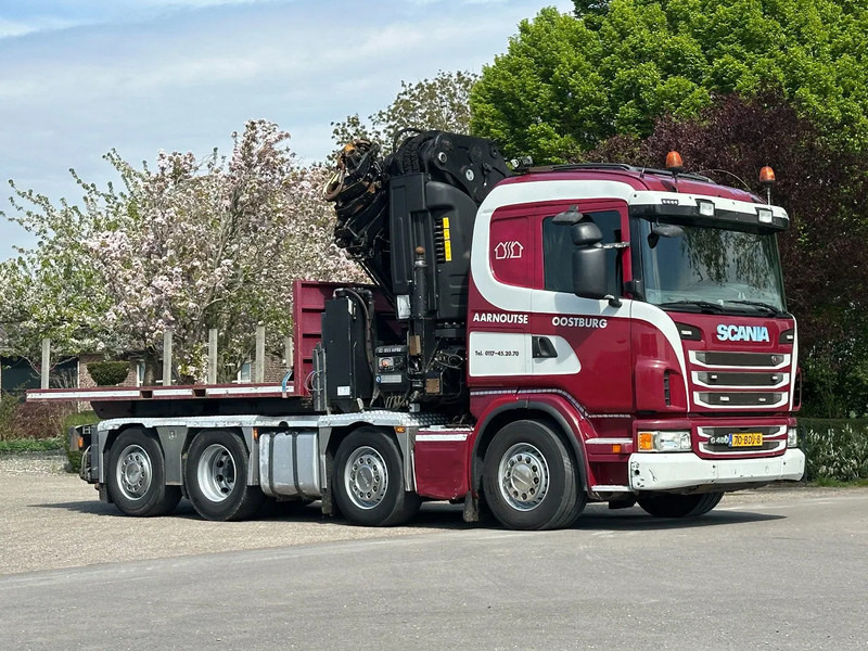 Camión grúa Scania G480 !!TRUCK/TRACTOR!!!CRANE/GRUE/HIAB 105TM!!TOP!: foto 7