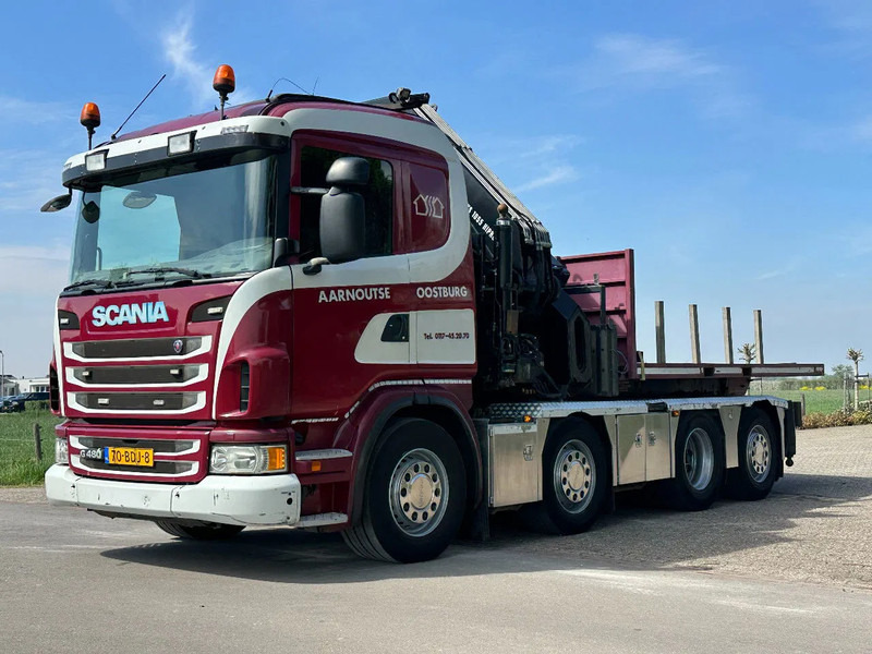 Camión grúa Scania G480 !!TRUCK/TRACTOR!!!CRANE/GRUE/HIAB 105TM!!TOP!: foto 8