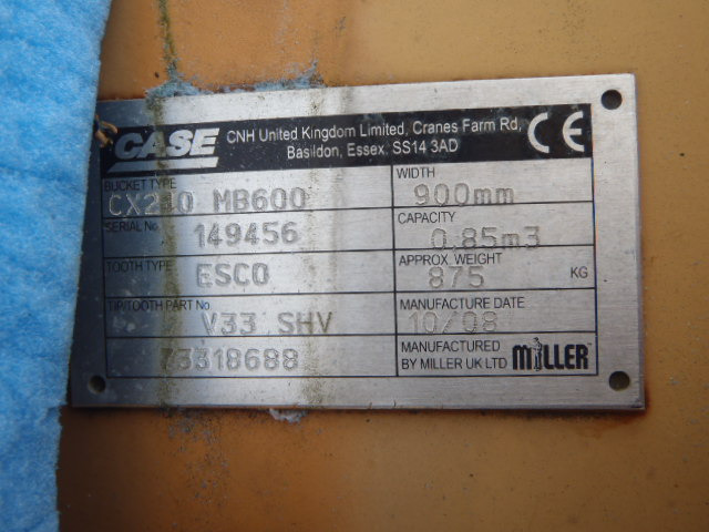 Case 73318688 - Cazo para Maquinaria de construcción: foto 1 Case 73318688 - Cazo para Maquinaria de construcción: foto 1