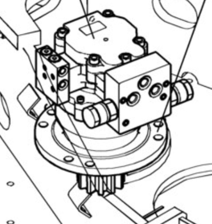 Case PY15V00012F2 - Reductor de giro para Maquinaria de construcción: foto 1 Case PY15V00012F2 - Reductor de giro para Maquinaria de construcción: foto 1