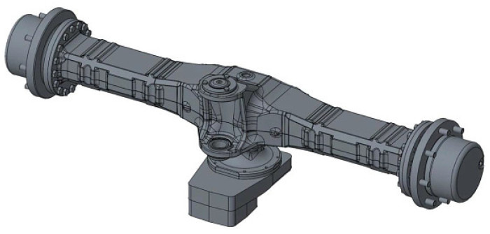 New Holland 2813652 - Eje posterior para Maquinaria de construcción: foto 1 New Holland 2813652 - Eje posterior para Maquinaria de construcción: foto 1