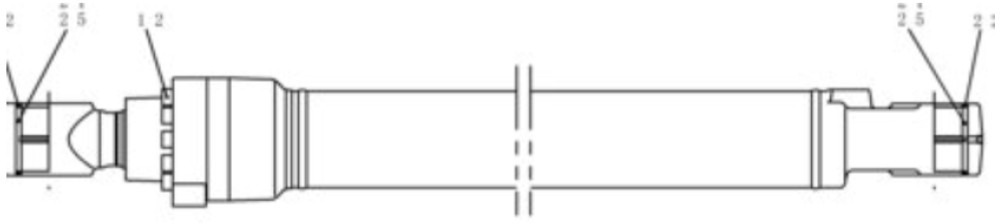 New Holland YN01V00153F2 - YN01V00153F1 - Cilindro hidráulico para Maquinaria de construcción: foto 1 New Holland YN01V00153F2 - YN01V00153F1 - Cilindro hidráulico para Maquinaria de construcción: foto 1