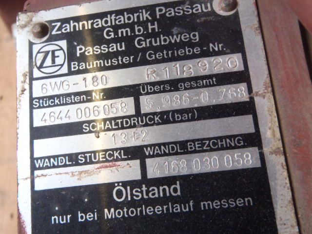 ZF 4644006058 - Caja de cambios para Maquinaria de construcción: foto 3 ZF 4644006058 - Caja de cambios para Maquinaria de construcción: foto 3