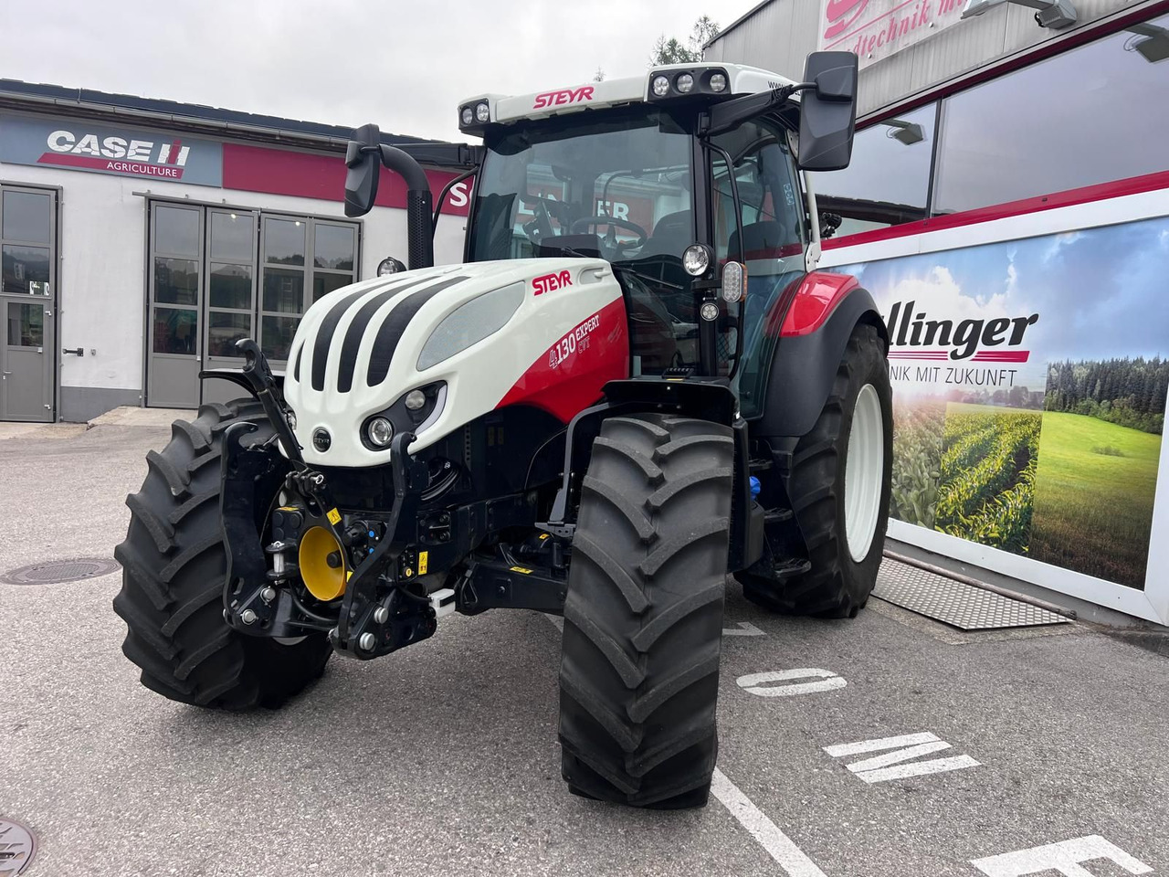 Steyr 4130 Expert CVT - Tractor: foto 1 Steyr 4130 Expert CVT - Tractor: foto 1