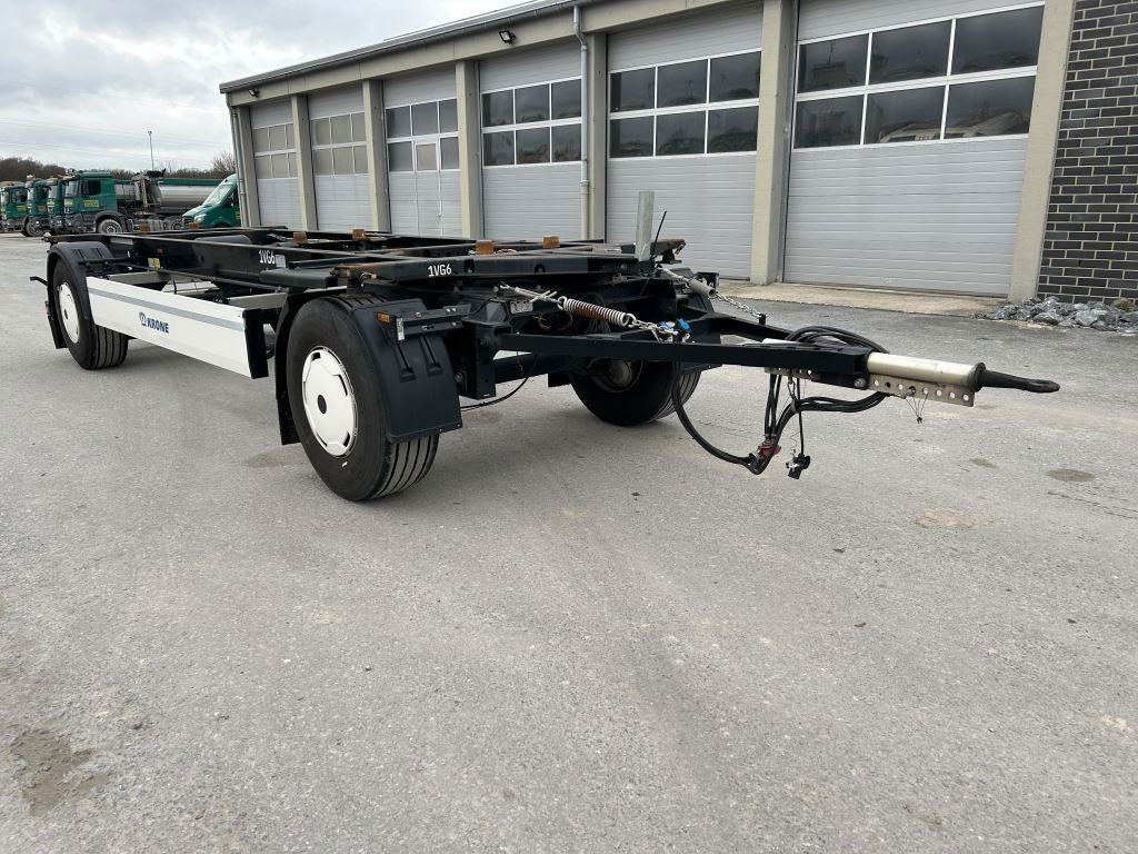 Krone 2 Achswechselfahrgestell, Typ: AZW 18 eL3B9 - Remolque portacontenedore/ Intercambiable: foto 2 Krone 2 Achswechselfahrgestell, Typ: AZW 18 eL3B9 - Remolque portacontenedore/ Intercambiable: foto 2